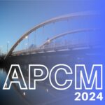 photo of Walton Bridge with blue coloured overlay and the words APCM 2024