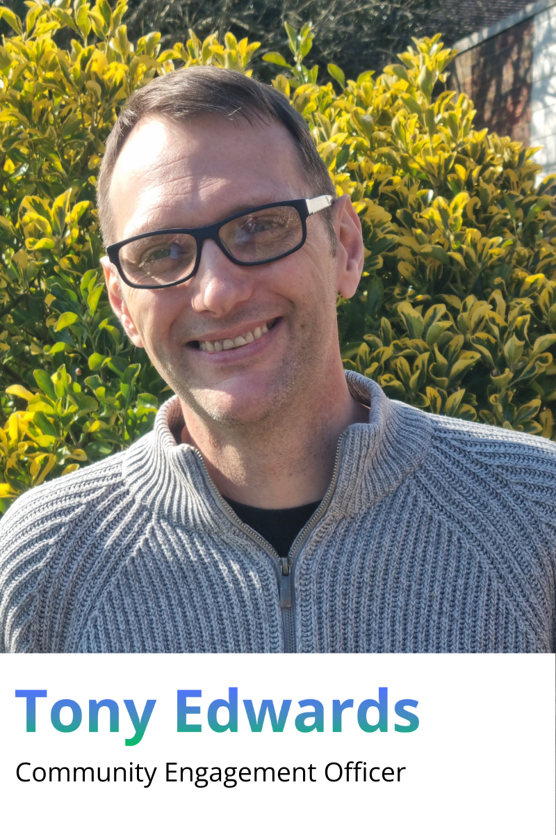Photo of Tony our Community Engagement Officer
