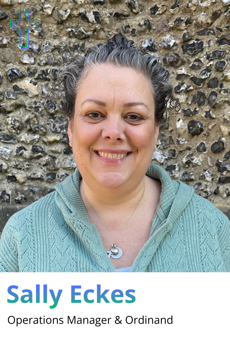 Photo of Sally our Operations Manager and Ordinand