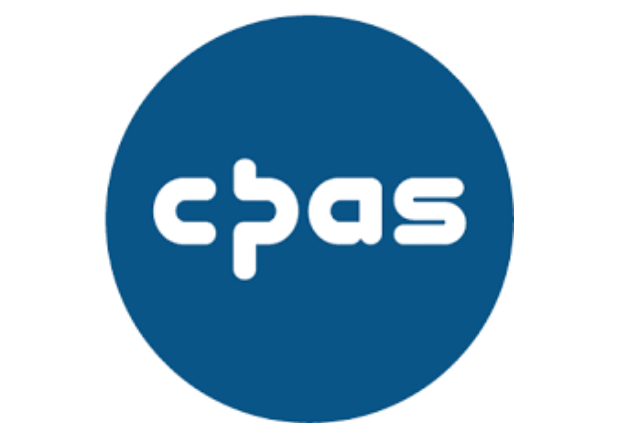 blue circle with white letter cpas
